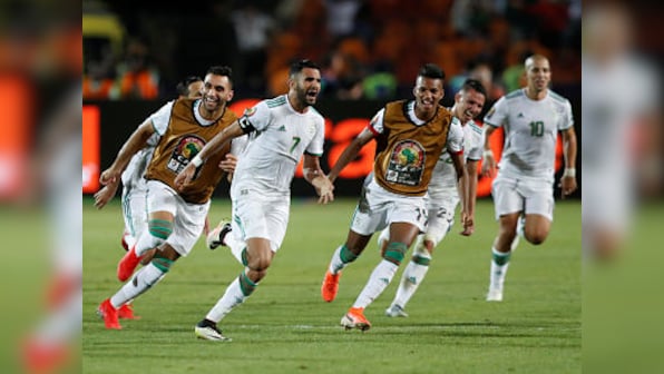 Africa Cup of Nations 2019: Riyad Mahrez's last-minute stunning free-kick helps Algeria beat Nigeria in semi-final