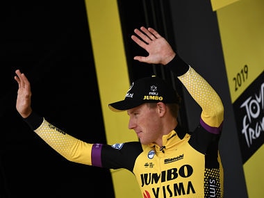 Tour de France 2019: Mike Teunissen tightens grip on yellow jersey as Jumbo-Visma win Tour team time-trial