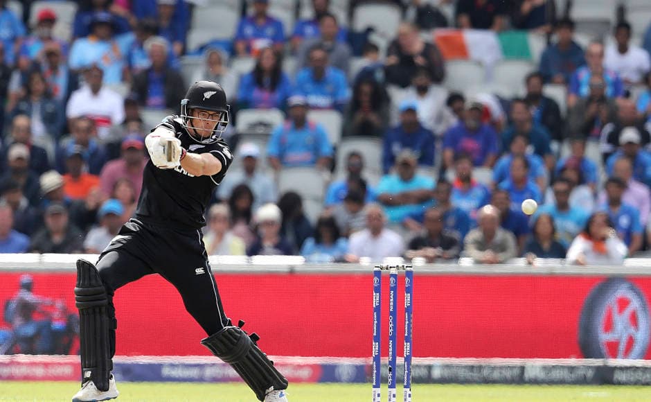 Resuming the match on Wednesday, Mitchell Santner remained unbeaten on nine along with Trent Boult at the other end as the Kiwis registered a total of 239-8 from 50 overs. AP 