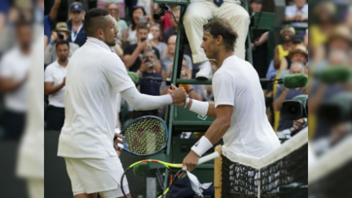 Wimbledon 2019: Rafael Nadal beats Nick Kyrgios in ill-tempered clash; Angelique Kerber crashes out in 2nd round