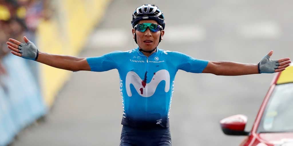 Tour de France 2019: Nairo Quintana wins stage 18 as compatriot Egan ...