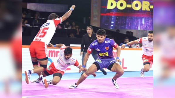 Pro Kabaddi 2019: Dabang Delhi continue excellent run with win over Haryana Steelers; Bengaluru Bulls beat U Mumba