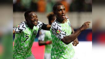Africa Cup of Nations 2019: Odion Ighalo scores twice as Nigeria win five-goal thriller against Cameroon to reach quarter-finals