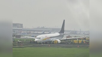 Mumbai rains: 75 flights cancelled following closure of main runway due to SpiceJet plane having overshot airstrip