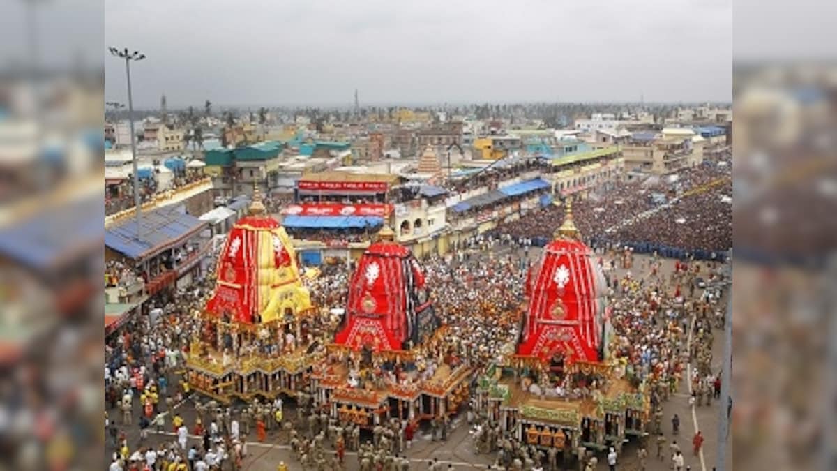 Lakhs of devotees attend Jagannath Rath Yatra in Puri; Naveen Patnaik attends festivities, Kovind, Modi extend greetings