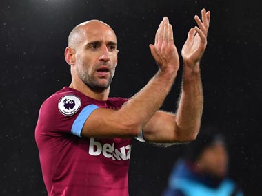Premier League: West Ham United full-back Pablo Zabaleta says coming season will be his 'last one in England for sure' Premier League: West Ham United full-back Pablo Zabaleta says coming season will be his 'last one in England for sure'