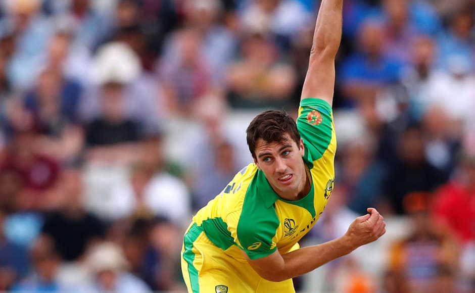 Australia’s Pat Cummins seen in action. The 26-year-old finished with figures of 1-34, with Mitchell Starc being the only other wicket-taker. Reuters