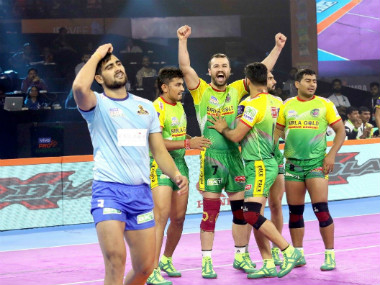 Pro Kabaddi 2019: Patna Pirates' defence stands strong as three-time champions clinch thrilling win over Tamil Thalaivas Pro Kabaddi 2019: Patna Pirates' defence stands strong as three-time champions clinch thrilling win over Tamil Thalaivas