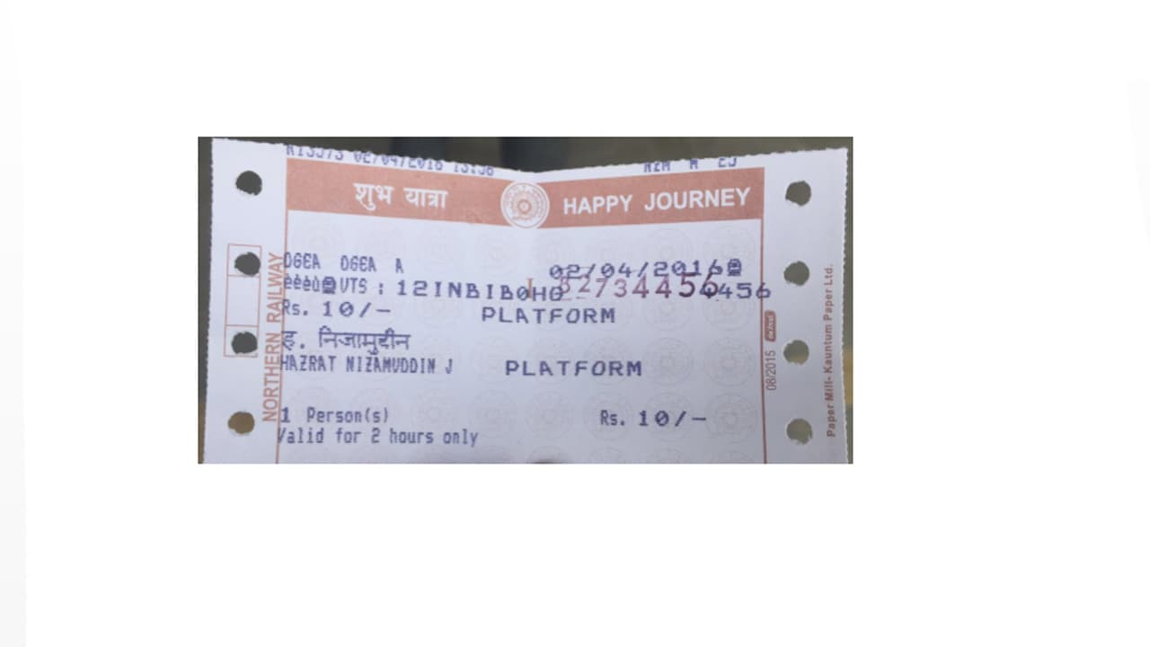Indian Railways Allows You To Board A Train With A Platform Ticket Provided You Have A Guard’s