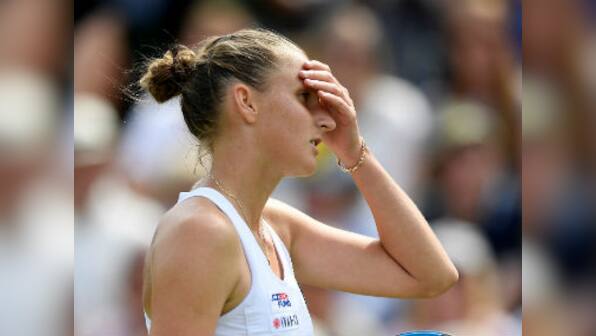 Wimbledon 2019: Karolina Pliskova flatters to deceive yet again, loses marathon match to fellow Czech Muchova