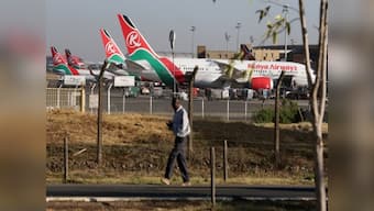 Body of alleged 'stowaway' falls from Kenya Airways plane lands in London garden; probe underway
