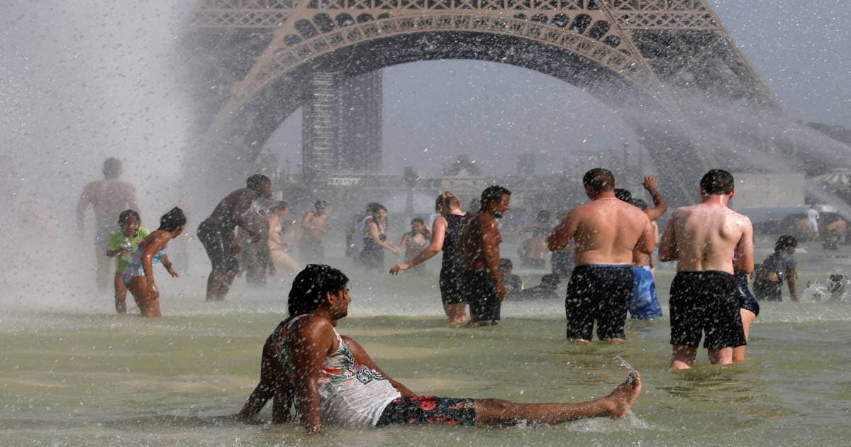 Europe heatwave Paris reaches alltime high temperature of 42.6°C