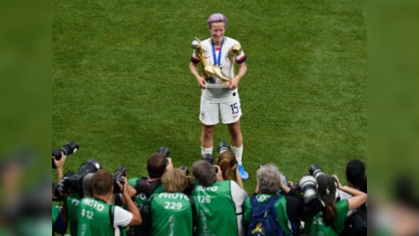 FIFA Women's World Cup 2019: Megan Rapinoe wins Golden Boot and Golden Ball after guiding USA to title in France