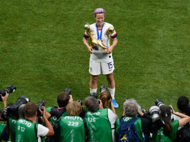 FIFA Women's World Cup 2019: Megan Rapinoe wins Golden Boot and Golden Ball after guiding USA to title in France FIFA Women's World Cup 2019: Megan Rapinoe wins Golden Boot and Golden Ball after guiding USA to title in France