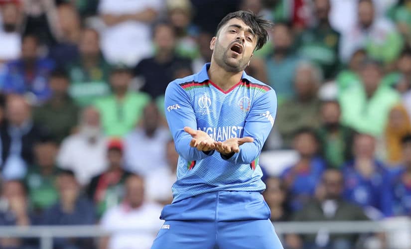 Rashid Khan’s no-show meant Afghanistan failed to win a single game at this World Cup. AP