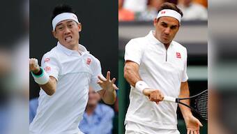 Wimbledon 2019 Highlights, Roger Federer vs Kei Nishikori, Men's Quarters: Federer to face Nadal, Djokovic up against Agut in semis
