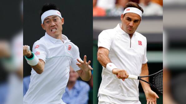 Wimbledon 2019 Highlights, Roger Federer vs Kei Nishikori, Men's Quarters: Federer to face Nadal, Djokovic up against Agut in semis