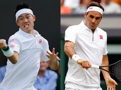 Oprør Ledig Modstander Wimbledon 2019 Highlights, Roger Federer vs Kei Nishikori, Men's Quarters:  Federer to face Nadal, Djokovic up against Agut in semis-Sports News ,  Firstpost