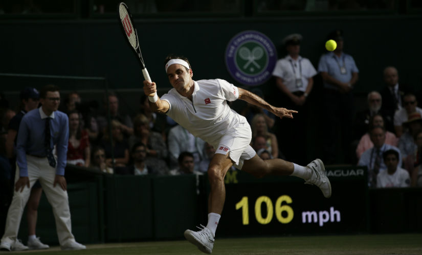 Roger Federer played beautiful tennis, but Sunday was Djokovic's day. AP