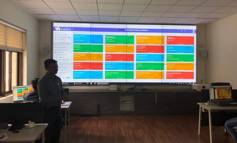 A look at the features of the Chief Minister’s Dashboard. Firstpost/Ajay Singh
