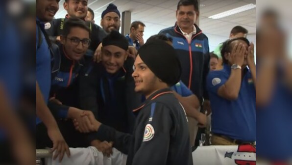 ISSF Junior World Cup: With gold, Sarabjot Singh moves coach Jaspal Rana to tears, puts smile on Indian contingent's faces