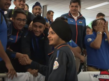 ISSF Junior World Cup: With gold, Sarabjot Singh moves coach Jaspal Rana to tears, puts smile on Indian contingent's faces ISSF Junior World Cup: With gold, Sarabjot Singh moves coach Jaspal Rana to tears, puts smile on Indian contingent's faces