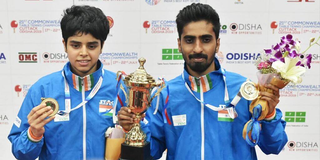 Commonwealth Table Tennis Championships G Sathiyan and Archana Kamath