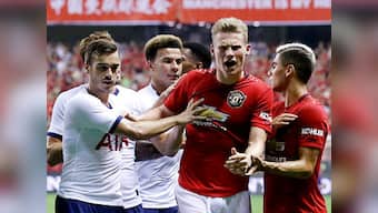 International Champions Cup: Angel Gomes scores late winner for Manchester United in bad-tempered clash against Tottenham Hotspur