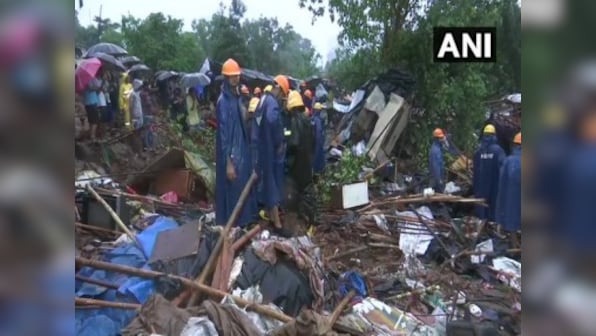 Mumbai rains: 18 killed, at least 6 injured after compound wall collapsed in Malad East, rescue operations underway