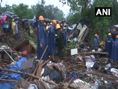 Mumbai rains: 'It's not BMC's fault, blame monsoon,' says Shiv Sena leader Sanjay Raut on Malad wall collapse Mumbai rains: 'It's not BMC's fault, blame monsoon,' says Shiv Sena leader Sanjay Raut on Malad wall collapse