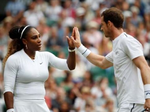 Wimbledon 2019 Dream Team Andy Murray And Serena Williams Wow Sw19 Court Again In Mixed 3832