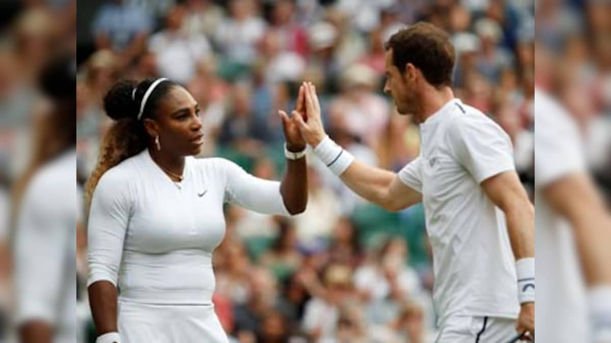 Wimbledon 2019: Andy Murray, Serena Williams begin mixed doubles campaign with resounding win over Andreas Mies, Alexa Guarachi