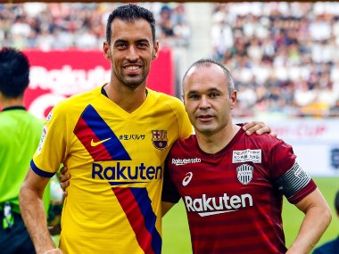 LaLiga: Carles Perez scores brace to power Barcelona to victory over Andres Iniesta's Vissel Kobe in pre-season friendly LaLiga: Carles Perez scores brace to power Barcelona to victory over Andres Iniesta's Vissel Kobe in pre-season friendly