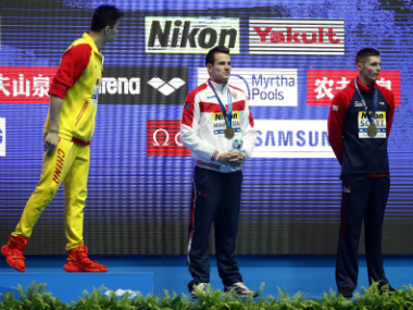 FINA World Championships 2019: Duncan Scott joins Mack Horton in snubbing Sun Yang after Chinese swimmer wins 200m freestyle FINA World Championships 2019: Duncan Scott joins Mack Horton in snubbing Sun Yang after Chinese swimmer wins 200m freestyle