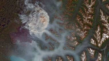 Sweeping stretches of Arctic forests are burning, ‘unprecedented’ satellite images show