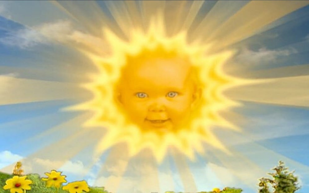 Twitter reacts to viral photo of Teletubbies' original sun baby as an