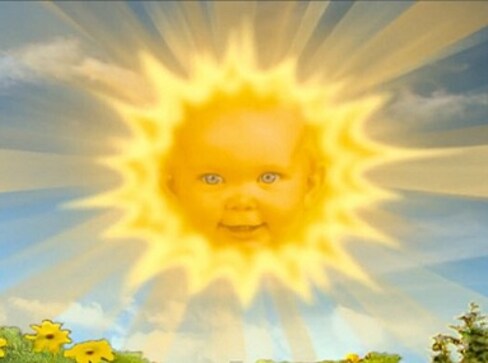 Twitter reacts to viral photo of Teletubbies' original sun baby as an ...