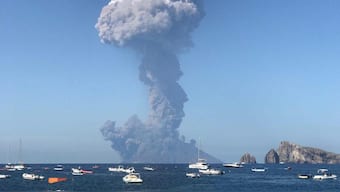 Fire on the mountain: Massive volcano Stromboli explodes in biggest eruption since 2007