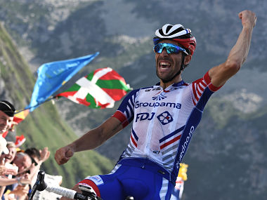 Tour de France 2019: France's Thibaut Pinot wins stage 14 as Julian Alaphilippe extends lead over Geraint Thomas Tour de France 2019: France's Thibaut Pinot wins stage 14 as Julian Alaphilippe extends lead over Geraint Thomas