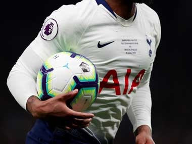 Premier League: Tottenham sign $50 million-a-year shirt sponsorship deal with AIA over period of eight years Premier League: Tottenham sign $50 million-a-year shirt sponsorship deal with AIA over period of eight years