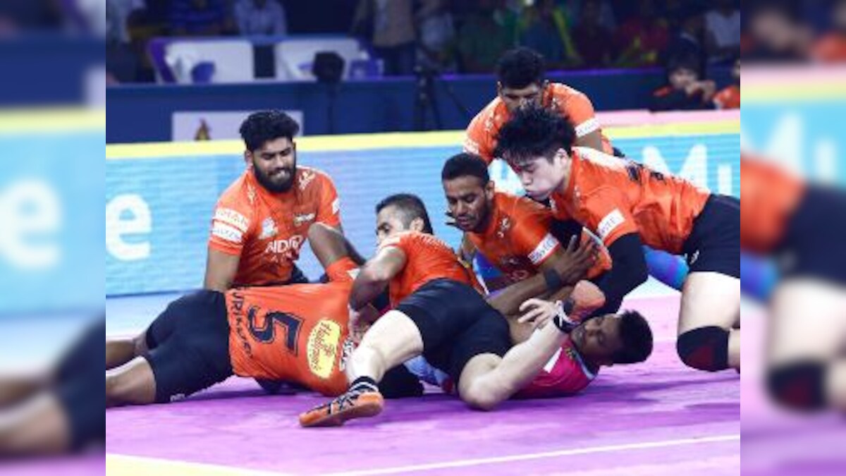 Pro Kabaddi 2019 Highlights, U Mumba vs Gujarat Fortunegiants in Jaipur: Mumbai rise to fourth spot with win