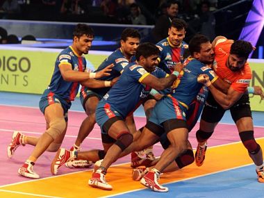 Pro Kabaddi 2019 Highlights, U Mumba vs UP Yoddha: Monu Goyat, Sumit guide Yodha to first win Pro Kabaddi 2019 Highlights, U Mumba vs UP Yoddha: Monu Goyat, Sumit guide Yodha to first win