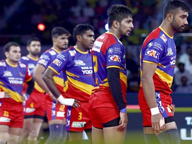 Highlights, Pro Kabaddi 2019, UP Yoddha vs Gujarat Fortunegiants: Rohit Gulia impresses in Gujarat's dominant win Highlights, Pro Kabaddi 2019, UP Yoddha vs Gujarat Fortunegiants: Rohit Gulia impresses in Gujarat's dominant win