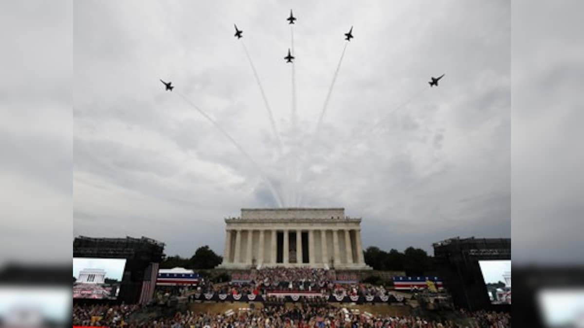 Donald Trump celebrates US Independence Day with display of military might, says nothing impossible for Americans