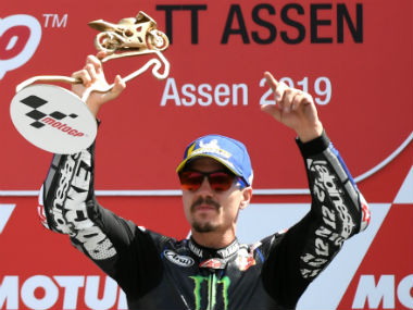 Dutch MotoGP 2019: Maverick Vinales triumphs as Yamaha dominate race, more misery for Jorge Lorenzo and other talking points Dutch MotoGP 2019: Maverick Vinales triumphs as Yamaha dominate race, more misery for Jorge Lorenzo and other talking points