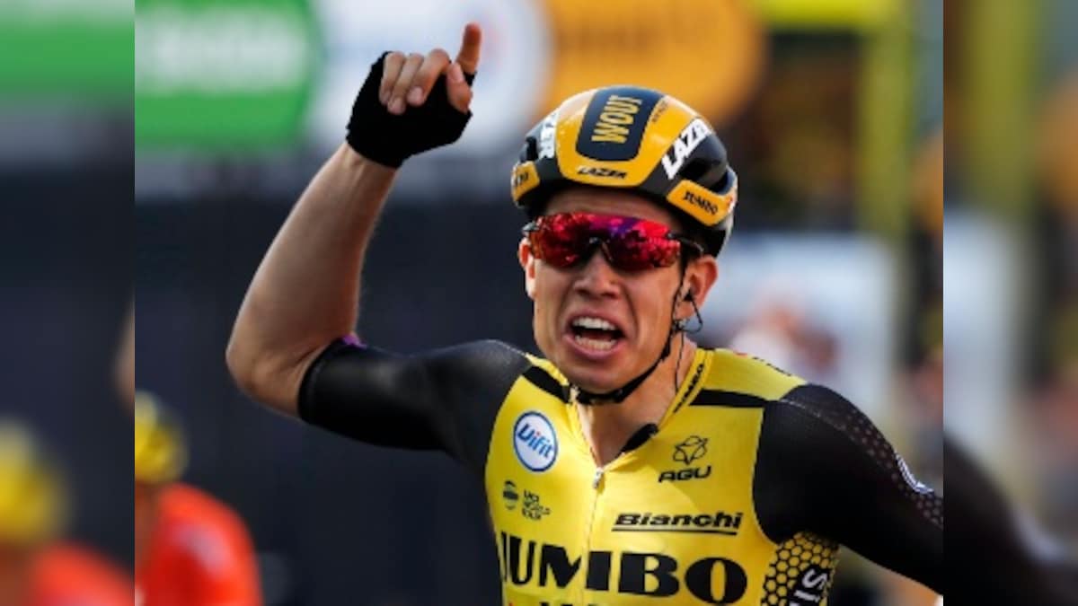 Tour de France 2019: Wout van Aert wins stage 10 as yellow jersey holder Julian Alaphilippe extends his lead