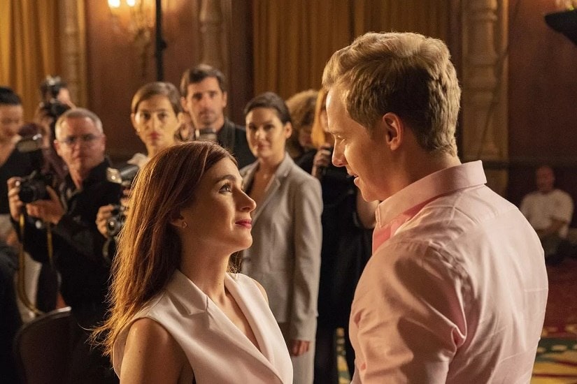 Aya Cash as Gretchen and Chris Geere as Jimmy in You're the Worst | FX