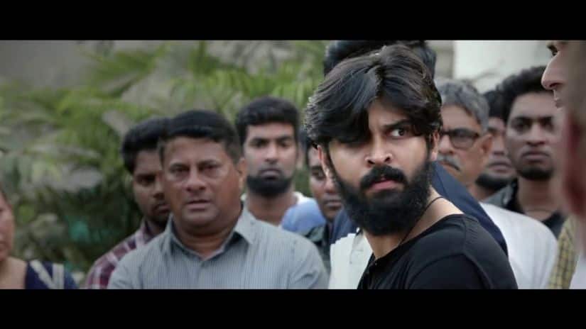 Dhruv Vikram in a still from Adithya Varma. YouTube