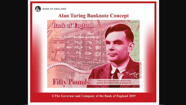 World War II codebreaker Alan Turing will be featured on UK's new 50 pound note