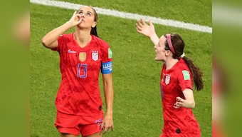 FIFA Women's World Cup 2019: Alex Morgan's 'tea-sipping' celebration against England causes a stir